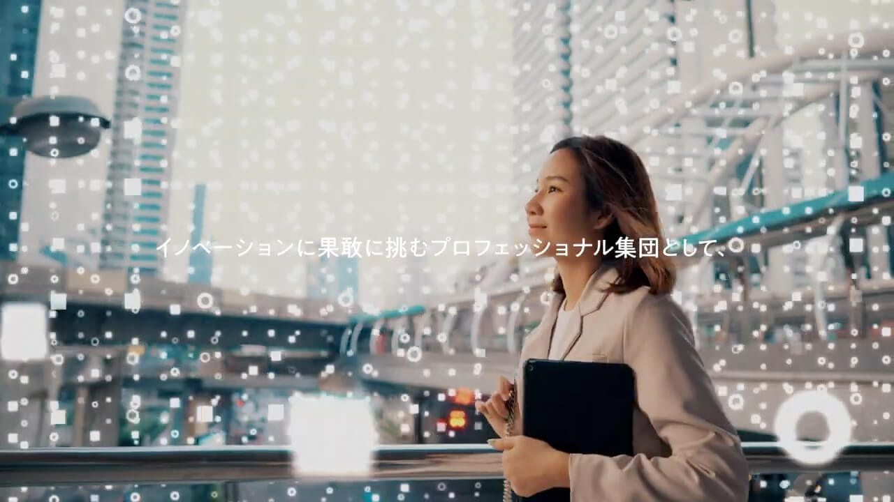 NTTコムウェア 企業PR動画「BIG SMILE」篇